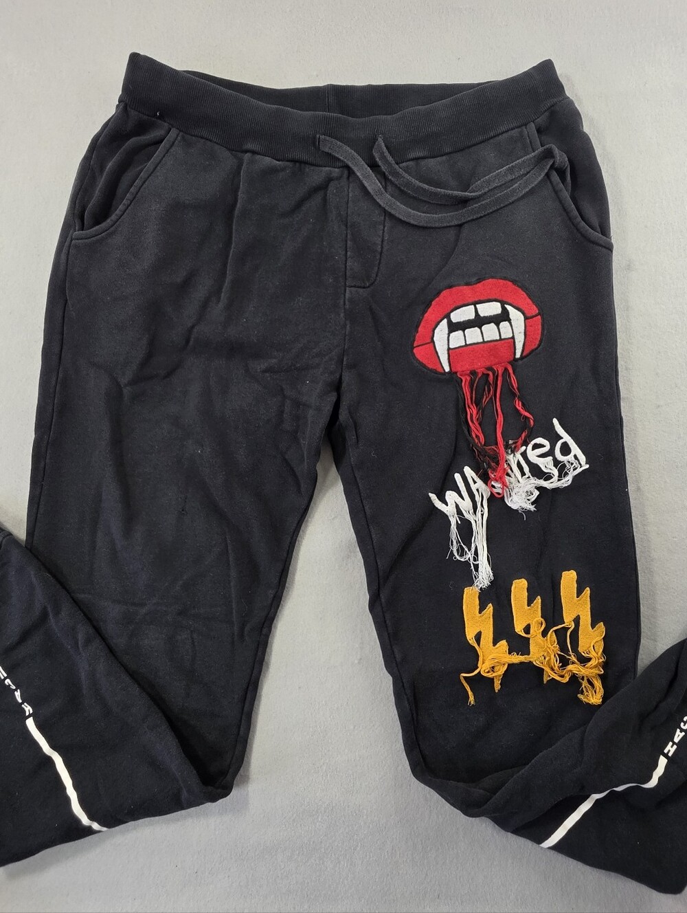 Hacula Track Joggers Size XL Black